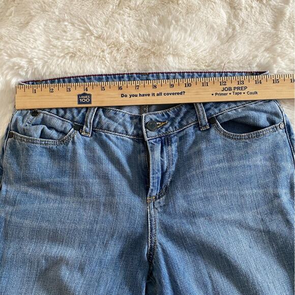 Talbots Signature Women's Boot Cut Blue Jean‎ Sz 8P - Picture 8 of 9
